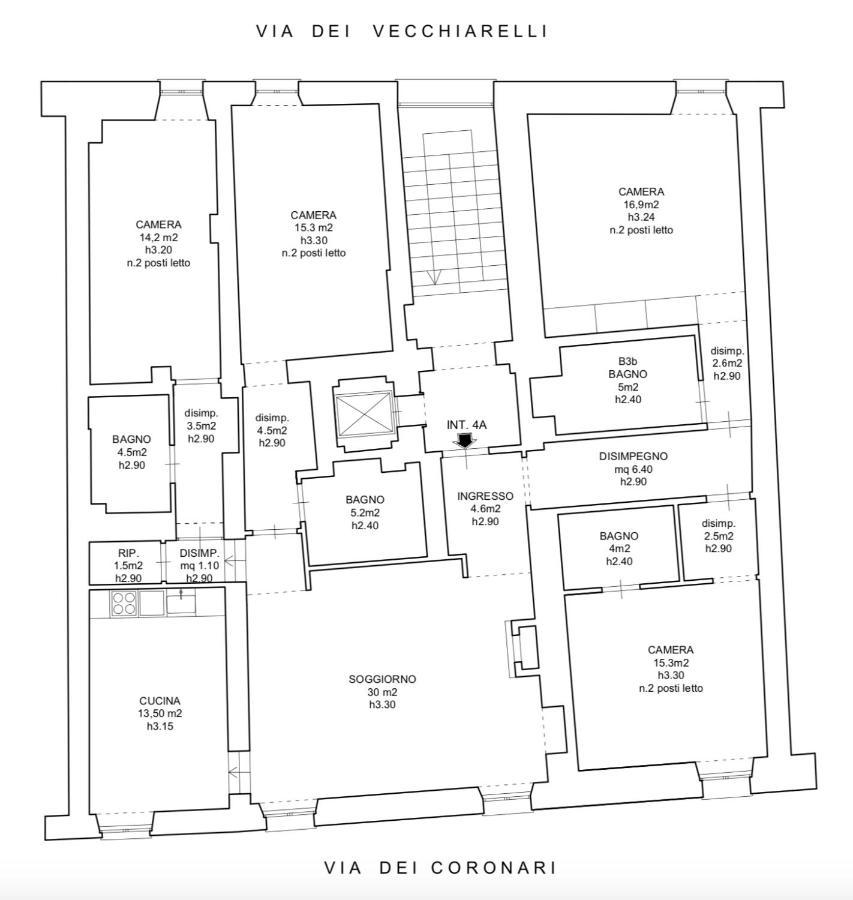 Residenza Torre Vecchiarelli - Apt 3 Rom Eksteriør billede